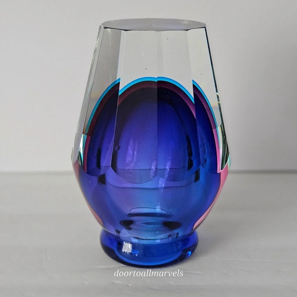 N/A faceted murano